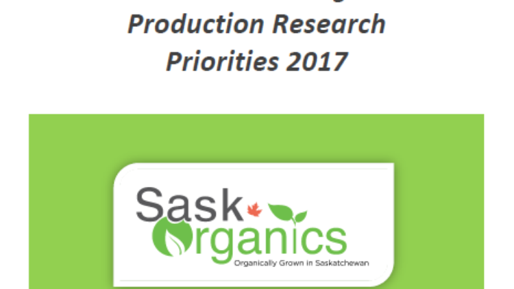SaskOrganics Publishes ‘Saskatchewan Organic Production Research Priorities 2017’ Report
