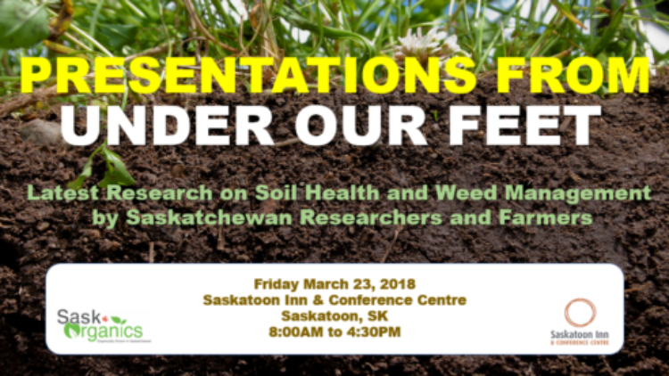 Presentations from “Under Our Feet” March 23, 2018