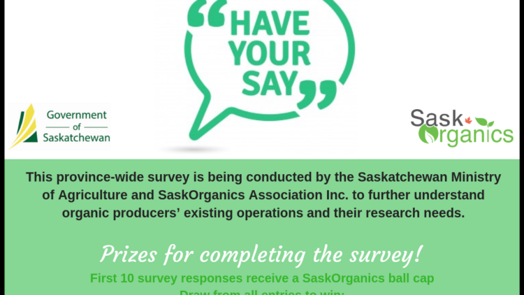 2018-19 Saskatchewan Provincial Survey of Organic Producers