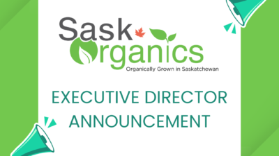 SaskOrganics Announces Executive Director