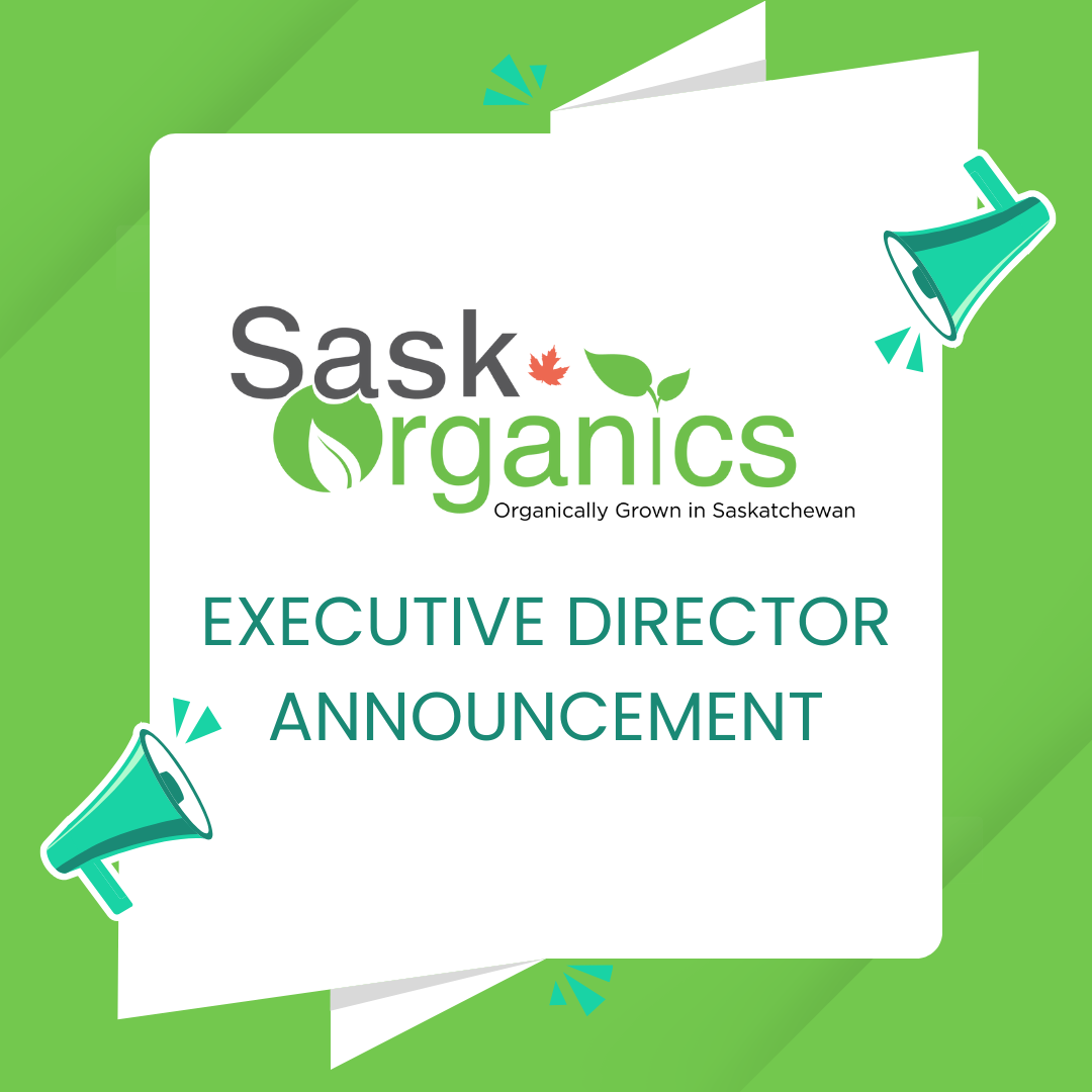 SaskOrganics Announces Executive Director
